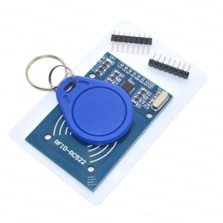 โมดูลเซนเซอร์การ์ด IC พร้อมการ์ดสีขาว s50 สําหรับ Arduinos