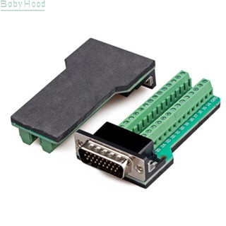 【Big Discounts】DB15 Solderless DIY Breakout Board Terminal Connector Male to Female Easy Wiring#BBHOOD