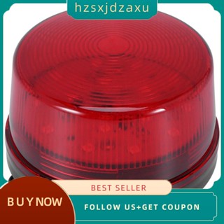 【hzsxjdzaxu】ไฟกระพริบเตือน Led 12v สีแดง สําหรับบ้าน ระบบเตือนภัย