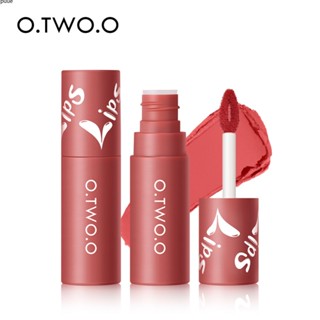 OTWOO Velvet Matte ลิปสติกน้ำหนักเบากันน้ำ LongLasting เครื่องสำอางอินเทรนด์ Velvet Matte ลิปสติกสำหรับสวมใส่ตลอดวัน Gorgeous Lip Tint เนื้อหรูหรา puueqg