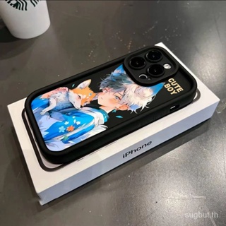 เคสโทรศัพท์มือถือ กันกระแทก ลายการ์ตูนสุนัขจิ้งจอก สําหรับ iPhone 11promax 13promax 11 12 13 14 15 pro max xr xsmax 14plus 14promax 7 8plus 13pro 12pro