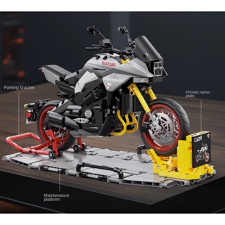 Mytopshop โมเดลรถมอเตอร์ไซด์ MOC Technic Speed Static 2022 Katana 1:6 ของเล่นเสริมการเรียนรู้เด็ก 1104 ชิ้น