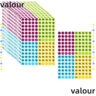 Valour สติกเกอร์ฉลากราคา สําหรับติดตกแต่ง
