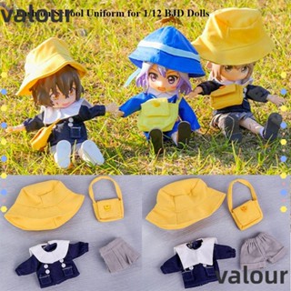 Valour BJD กระโปรงตุ๊กตา 1/12 อุปกรณ์เสริม สําหรับเครื่องแบบนักเรียน OB11