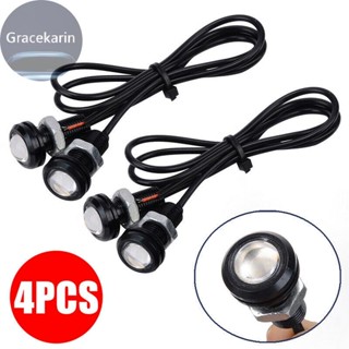 【GRCEKRIN】กระจังไฟ Led 12V DC 6000K สีขาว สําหรับรถบรรทุก SUV Ford SVT 4 ชิ้น