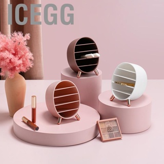 Icegg Desktop Cosmetic Storage Box Large Space Makeup Lipstick   Compartment Organizer