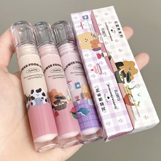 [พร้อมส่ง] Flortte ลิปสติก ลิปครีม เนื้อแมตต์ โคลน ไวท์เทนนิ่ง