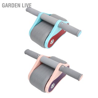 GARDEN LIVE ล้อออกกำลังกายหน้าท้องล้อคู่รอบท้องลูกกลิ้งล้ออุปกรณ์สำหรับผู้ชายผู้หญิง