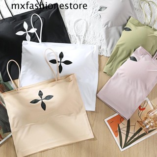 Mxfashione เสื้อกล้าม ผ้าเรยอน แขนกุด สีพื้น สําหรับเด็กผู้หญิง