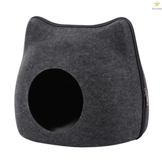 Soft and Warm Cat Cave Bed - Ideal for Cats and Small Pets