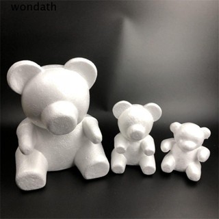 Wonda แม่พิมพ์โฟม รูปหมี ดอกกุหลาบ สําหรับทํางานฝีมือ DIY