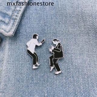 Mxfashione ตลก เข็มกลัด ของขวัญ สําหรับผู้หญิง ผู้ชาย การ์ตูน เครื่องประดับ อุปกรณ์คอปก เข็มกลัด เยื่อกระดาษ นิยาย ปกเสื้อ เข็มกลัดเคลือบ