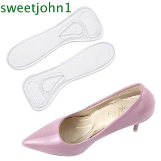 Sweetjohn แผ่นเจลใส แบบนิ่ม กันลื่น สบายเท้า สําหรับบรรเทาอาการปวดเท้า