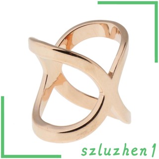 [Szluzhen1] เข็มกลัดทองแดง รูปหัวเข็มขัด สีพื้น แฟชั่นสําหรับผู้หญิง