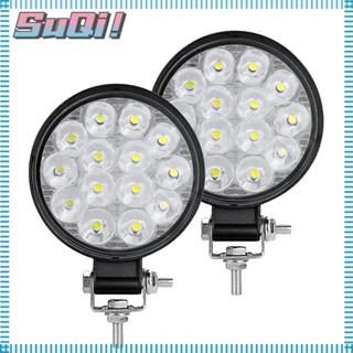 Suqi ไฟ LED 6500K IP 67 12V 24V สําหรับรถจักรยานยนต์ออฟโร้ด