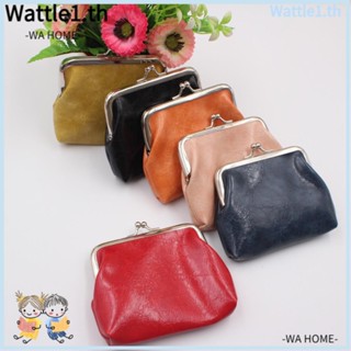 Wttle กระเป๋าใส่เหรียญ ลิปสติก หนัง Pu ขนาดเล็ก น่ารัก