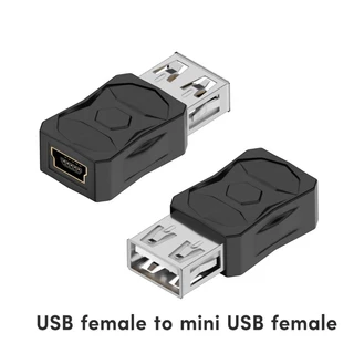 【CH*】อะแดปเตอร์แปลง Usb เป็น Micro USB Mini USB สองทาง รองรับการชาร์จซิงค์ข้อมูล