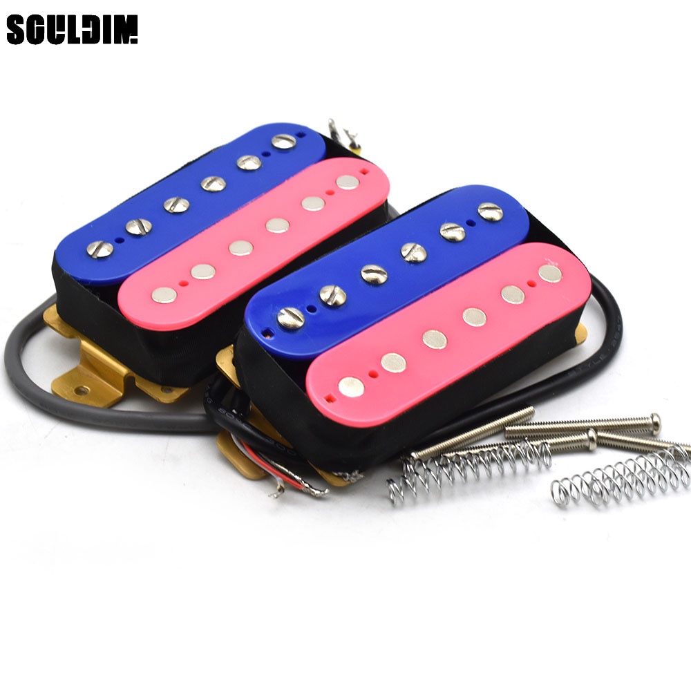 1 Humbucker Pickup Doppels Jump E-Gitarre Pickup Hals Bridge Pickup wä hlenSie fü r fd