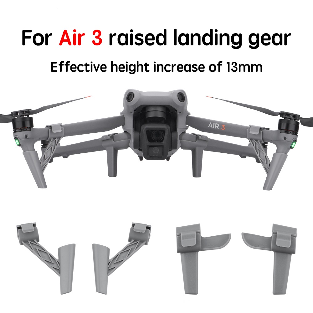 สําหรับ DJI AIR 3S ขาตั้งกล้อง MAVIC AIR 3 เพิ่มความสูงขาตั้งกล้องขยายวงเล็บลงจอดอุปกรณ์เสริมเกียร์
