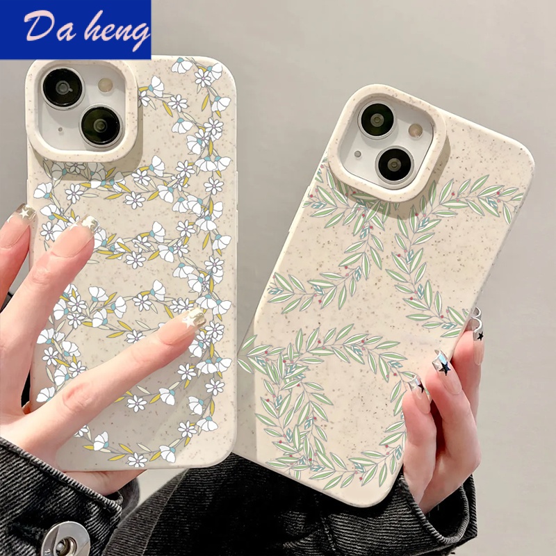 Wreath DK00456 เคสป้องกันโทรศัพท์มือถือ กันกระแทก กันลายนิ้วมือ สําหรับ Apple Iphone 11 13 15 K9CS