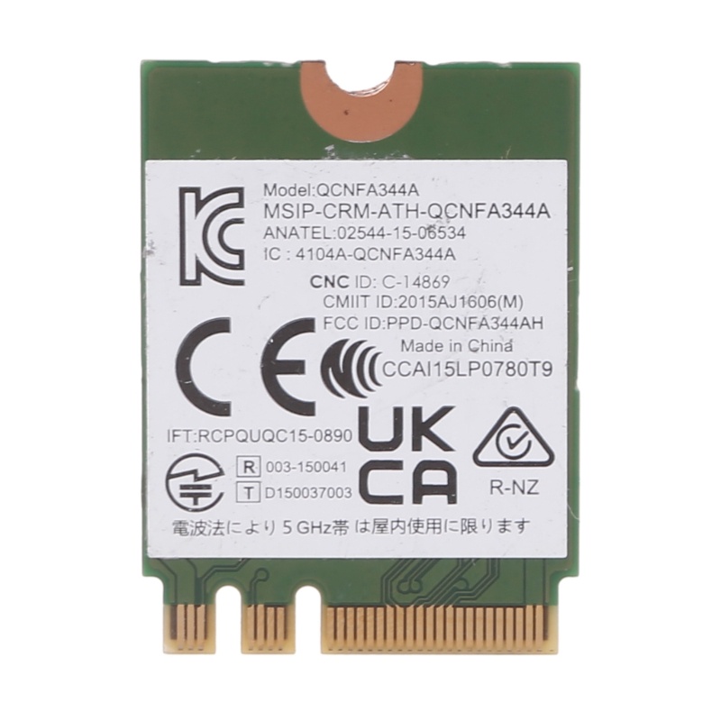 Char ใหม่การ์ดไร้สายสําหรับ Atheros NFA344A QCNFA344A NGFF M 2 433Mbps 802 11AC Bluetooth4 1 Dual Ba