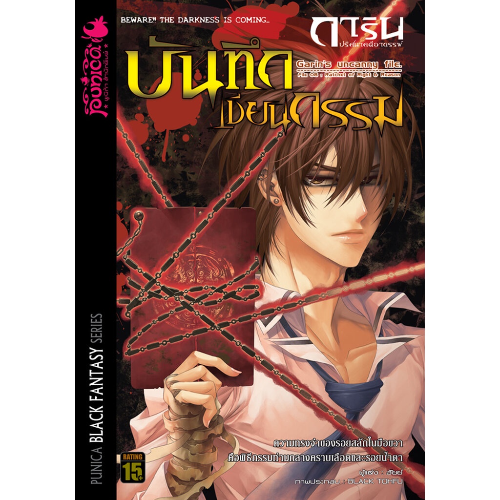 หนังสือนิยาย การิน ปริศนาคดีอาถรรพ์ เล่ม 8 ตอน บันทึกเขียนกรรม