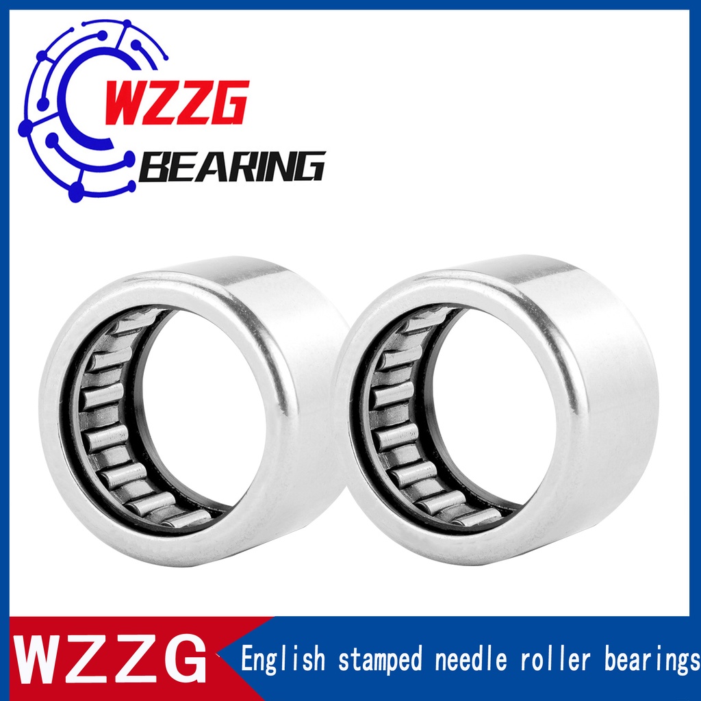 WZZG SCE87 Bearing 12.700*17.462*11.112 mm ( 10 PCS ) Drawn Cup แบริ่งลูกกลิ้งเข็ม B87 BA87Z SCE 87 