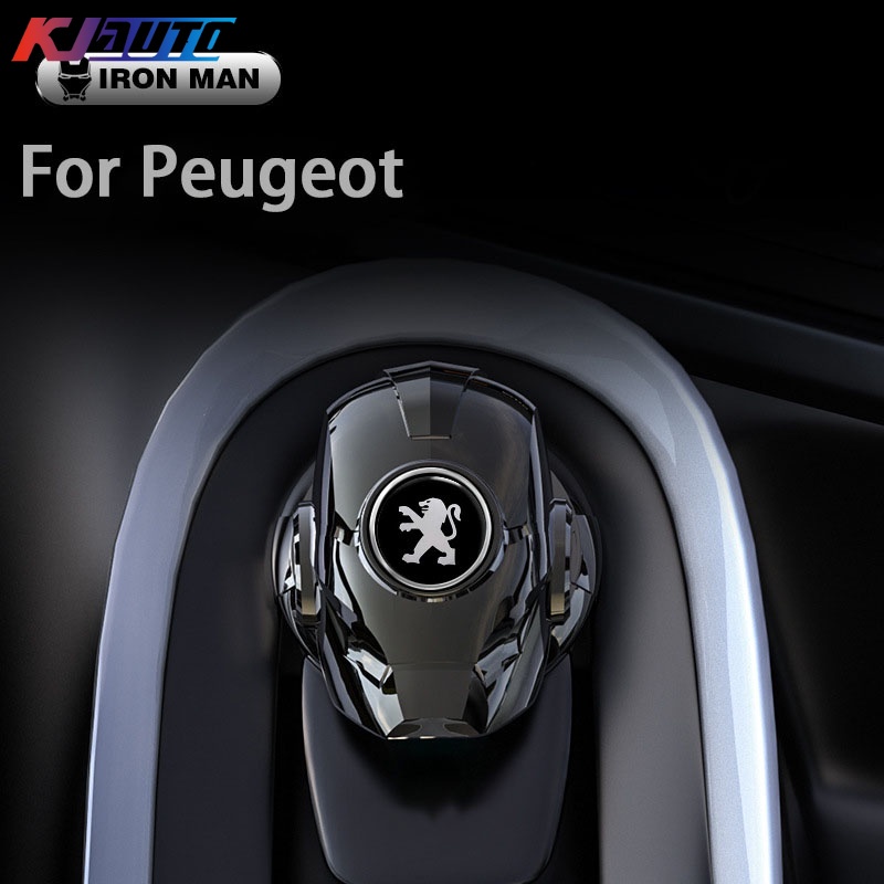 ฝาครอบปุ่มสตาร์ทรถยนต์ หมุนได้ อุปกรณ์เสริม สําหรับ Peugeot 308 206 208 3008 508 408 207 406 405 407 2008
