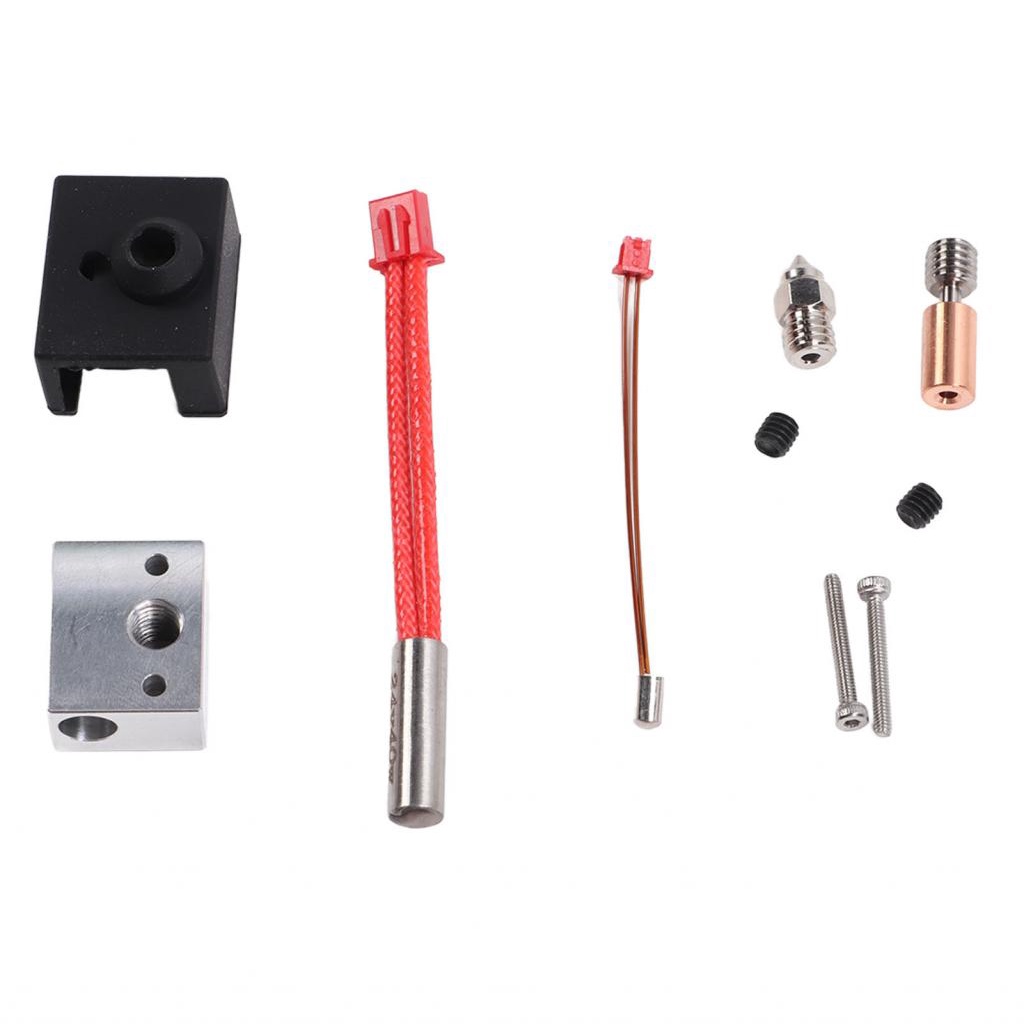 3DPrinter Hotend Kit Hot End 300°C หัวฉีดคอความร้อนบล็อก 24V สําหรับ Ender 3 S1