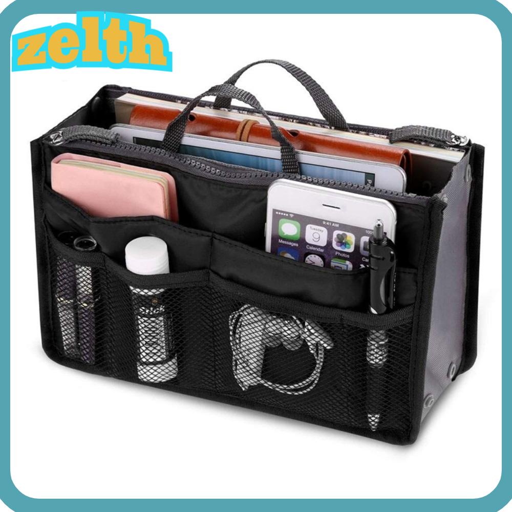 Zelth กระเป๋าถือ สําหรับใส่เครื่องสําอาง เหมาะกับการเดินทาง