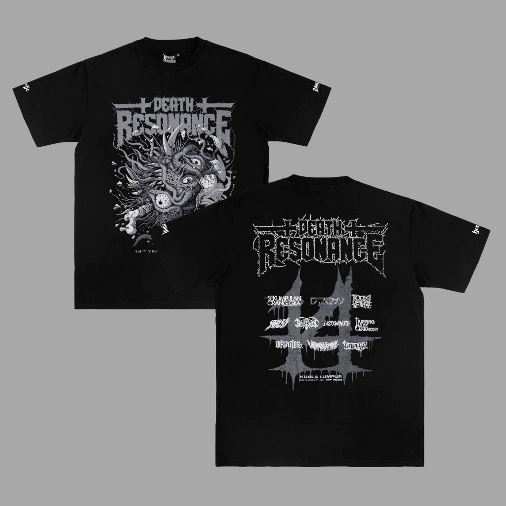 Heretic - เสื้อยืด - DR14 Kuala Lumpur Lineup Short Sleep Fashion Hardworking T เสื้อ