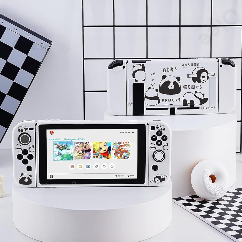เคสป้องกัน TPU แบบนิ่ม สําหรับ Nintendo Switch Oled