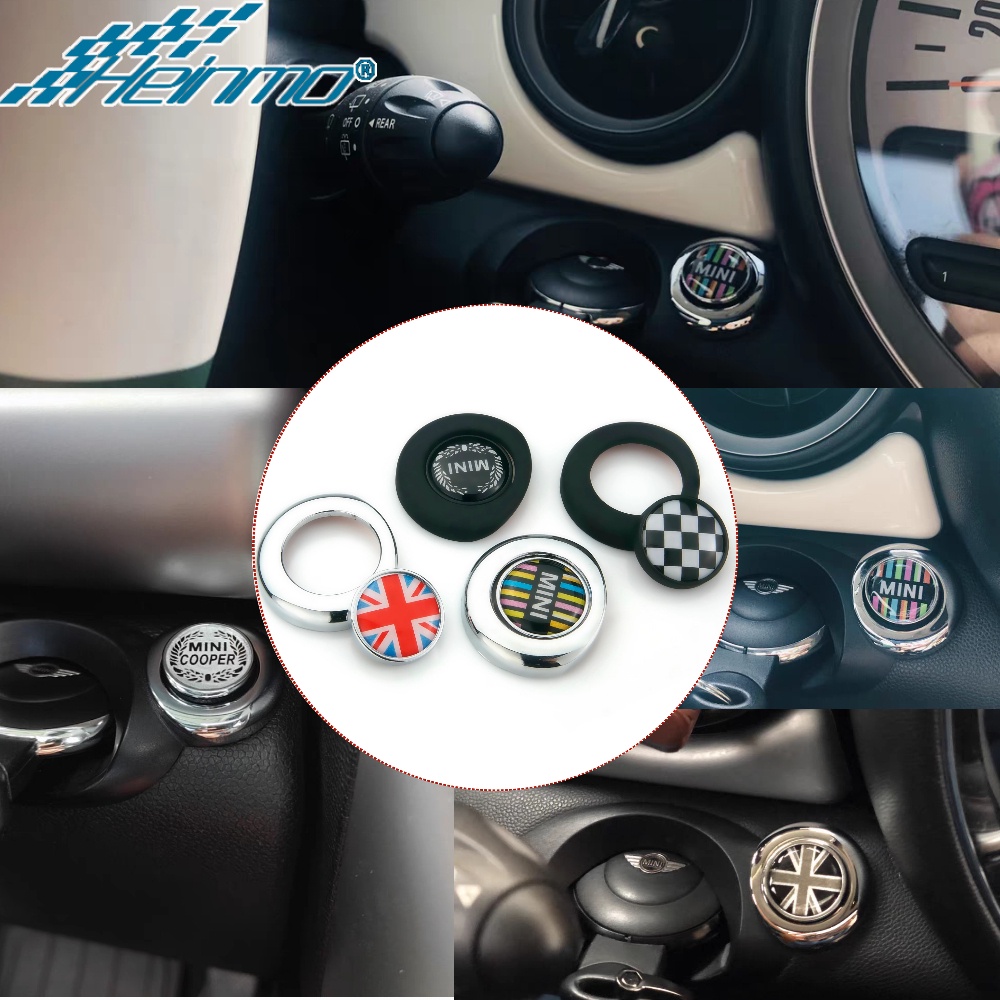 สติกเกอร์ปุ่มกดสตาร์ทเครื่องยนต์ สําหรับ MINI Cooper S One R55 R56 R57 R58 R59 R61