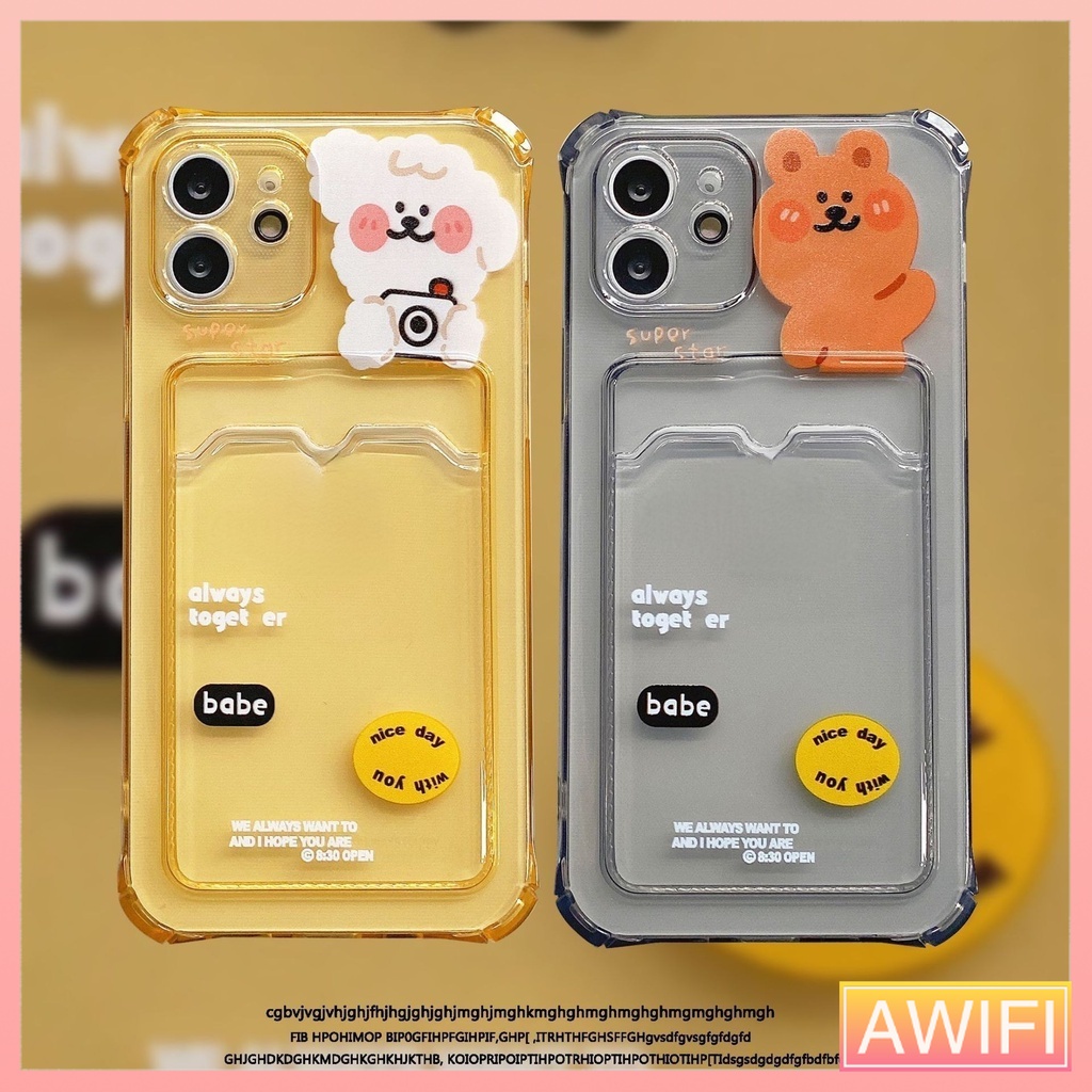 AWIFI เคสโทรศัพท์ แบบนิ่ม สำหรับรุ่น14 13 13PRO 13PROMAX 12 ProMax 11 8plus 7plus 6 6s Plus XR X XS Max SE 11Pro #419