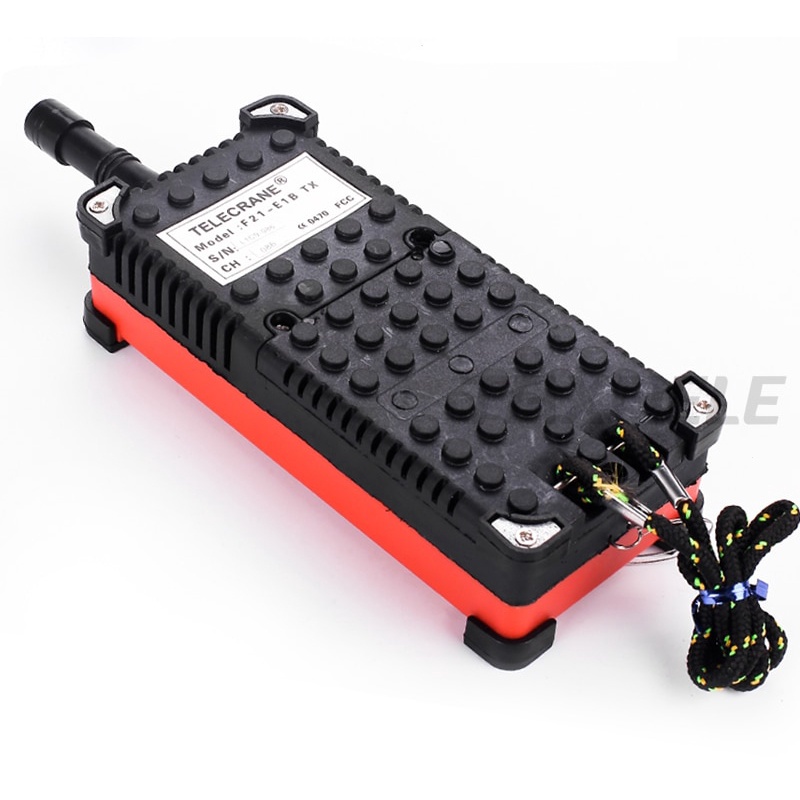 Lcc 2T1R F21-E1B รีโมทคอนโทรลอุตสาหกรรม AC 220V 12V 24V สวิตช์ไร้สายลิฟท์เครน 868mhzเครนควบคุมระยะไกล รถบรรทุกติดเครน รอกไฟฟ้า