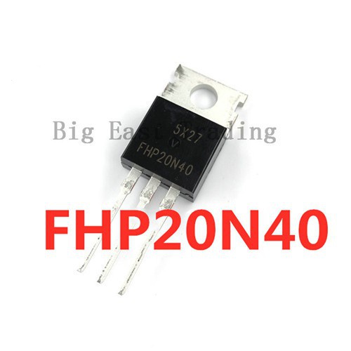 6 ชิ้น 10 ชิ้น FHP20N40 TO220 20N40 TO-220 NPN 20A/400V MOSFET ทรานซิสเตอร์