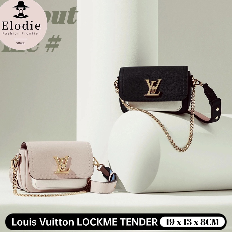 หลุยส์วิตตอง Louis Vuitton LOCKME TENDER กระเป๋าครอสบอดี้ Clutch LV Chain Bag