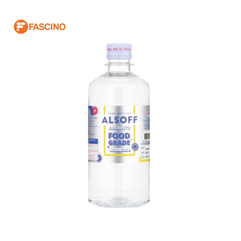 LP ALSOFF Hand Sanitizing Absolute Food Grade แอลกอฮอล์เข้มข้น 70% เกรดอาหาร (450ml.)
