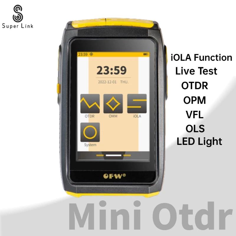 Mini OTDR Active Fiber Live Test 1550nm 20dB 80KM OPM VFL iOLA กิจกรรมแผนที่ otdr mini SC APC/UPC หน