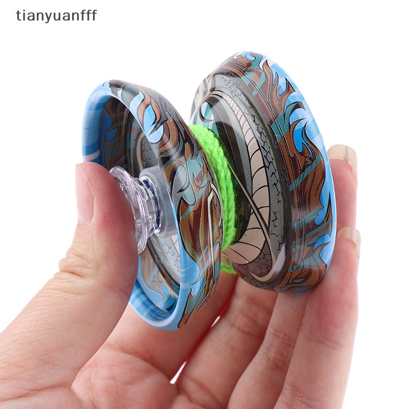 Tianyuanfff โยโย่บอล โลหะผสม ลายการ์ตูน เหมาะกับของขวัญ ของเล่นสําหรับเด็ก