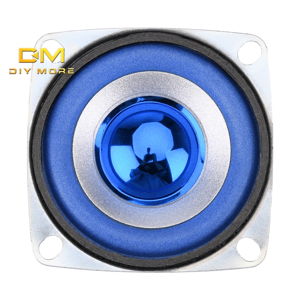 Diymore 2 นิ้ว 5W 4 โอห์ม ลําโพงความถี่เต็ม สีฟ้า 52 มม. สี่เหลี่ยม 5W 3R ลําโพงขนาดเล็ก