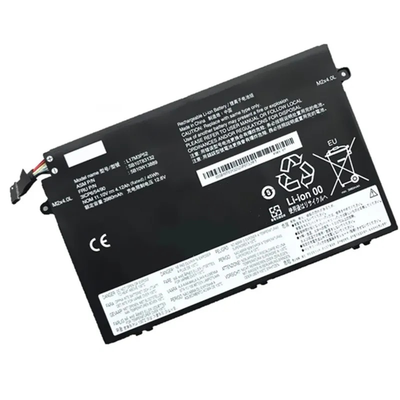 L17M3P52 Laptop Battery for Lenovo ThinkPad E480 E485 E490 E580 E585 E590 R480 R580 L17C3P51 L17L3P5