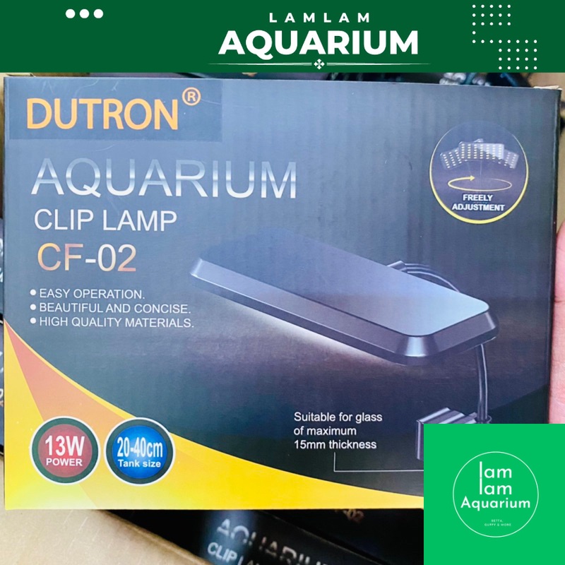 DUTRON LIGHT CF-02(DF-02,FD-02) แดงปลา ไม่ใช่น้ําแดง