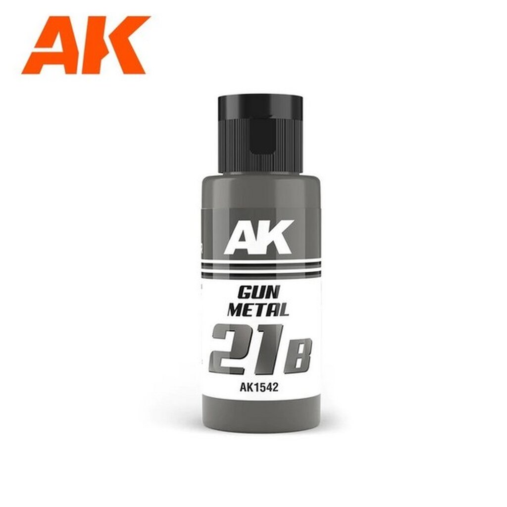 AK1542 Dual Exo 21B - Gun Metal 60 ml.