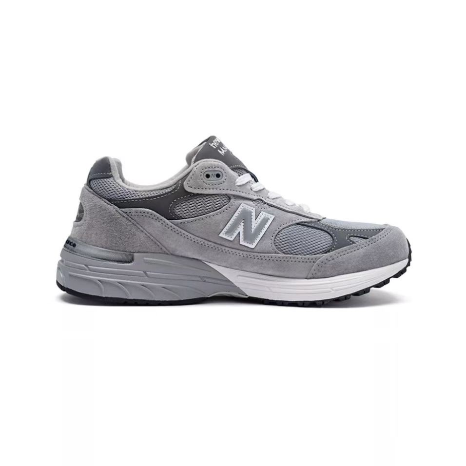 100% authentic New Balance 993 grey sports shoes maleรองเท้าผ้าใบ