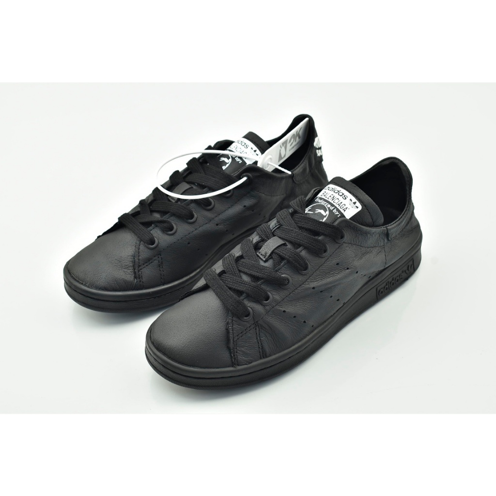 Balenciaga x Adidas Stan Smith Leather "Triple Black" sneakers casual board shoes for men &amp; women