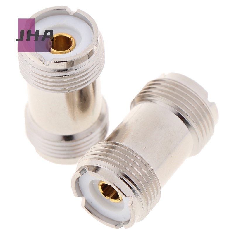 [JHA] So-239 UHF Female to Female RF Coax อะแดปเตอร์เชื่อมต่อสายเคเบิ้ล สําหรับ PL-259 ใหม่