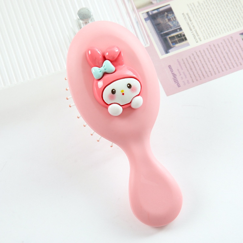 K03 หวีลายการ์ตูน สีพาสเทลน่ารัก แปรงสำหรับหวีผม  พร้อมส่ง - รูปที่ 3