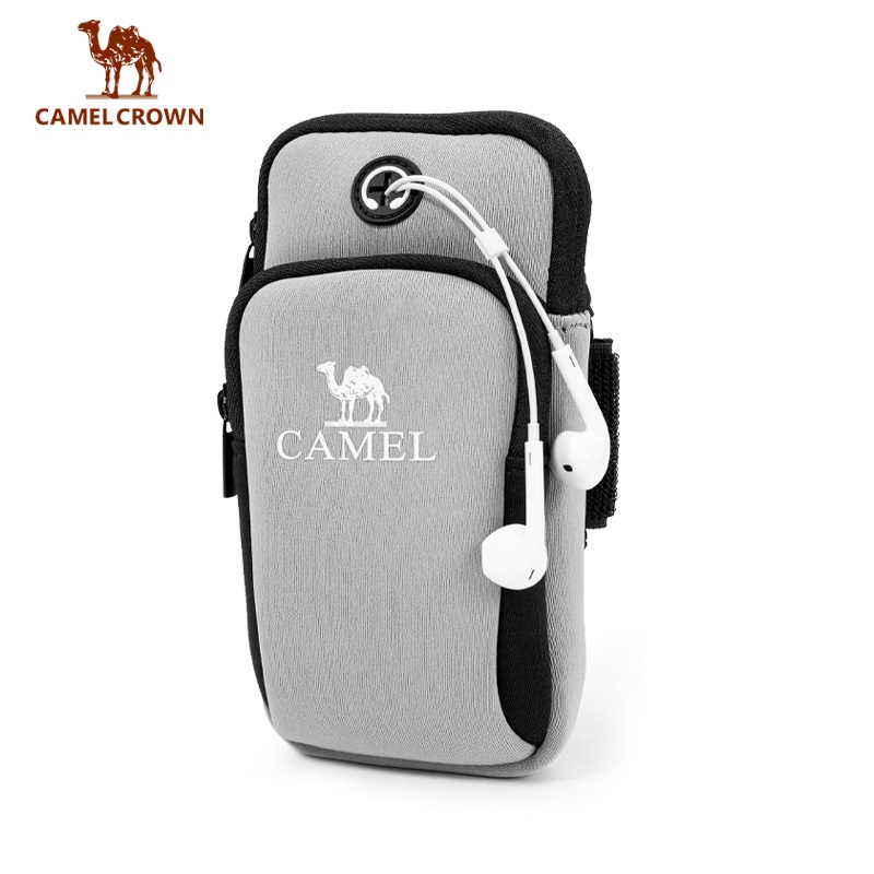 Camel CROWN กระเป๋าใส่โทรศัพท์มือถือ กันน้ํา สําหรับเล่นกีฬา วิ่ง เข้ายิม กลางแจ้ง