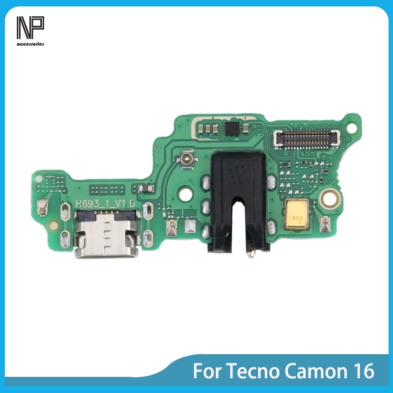 สําหรับ Tecno Camon 16 CE7 CE7j CE9h บอร์ดพอร์ตชาร์จ